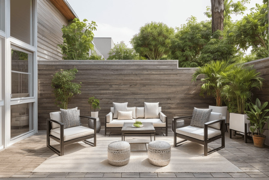 Уличный дворик preview